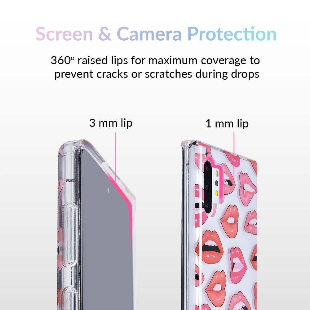 Nude Lips Samsung Galaxy Clear Case