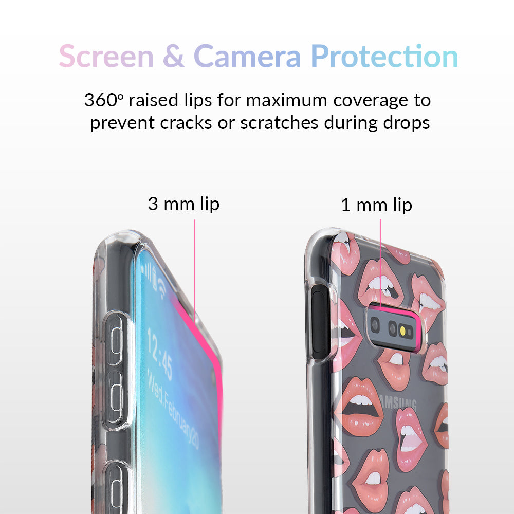 Nude Lips Samsung Galaxy Clear Case
