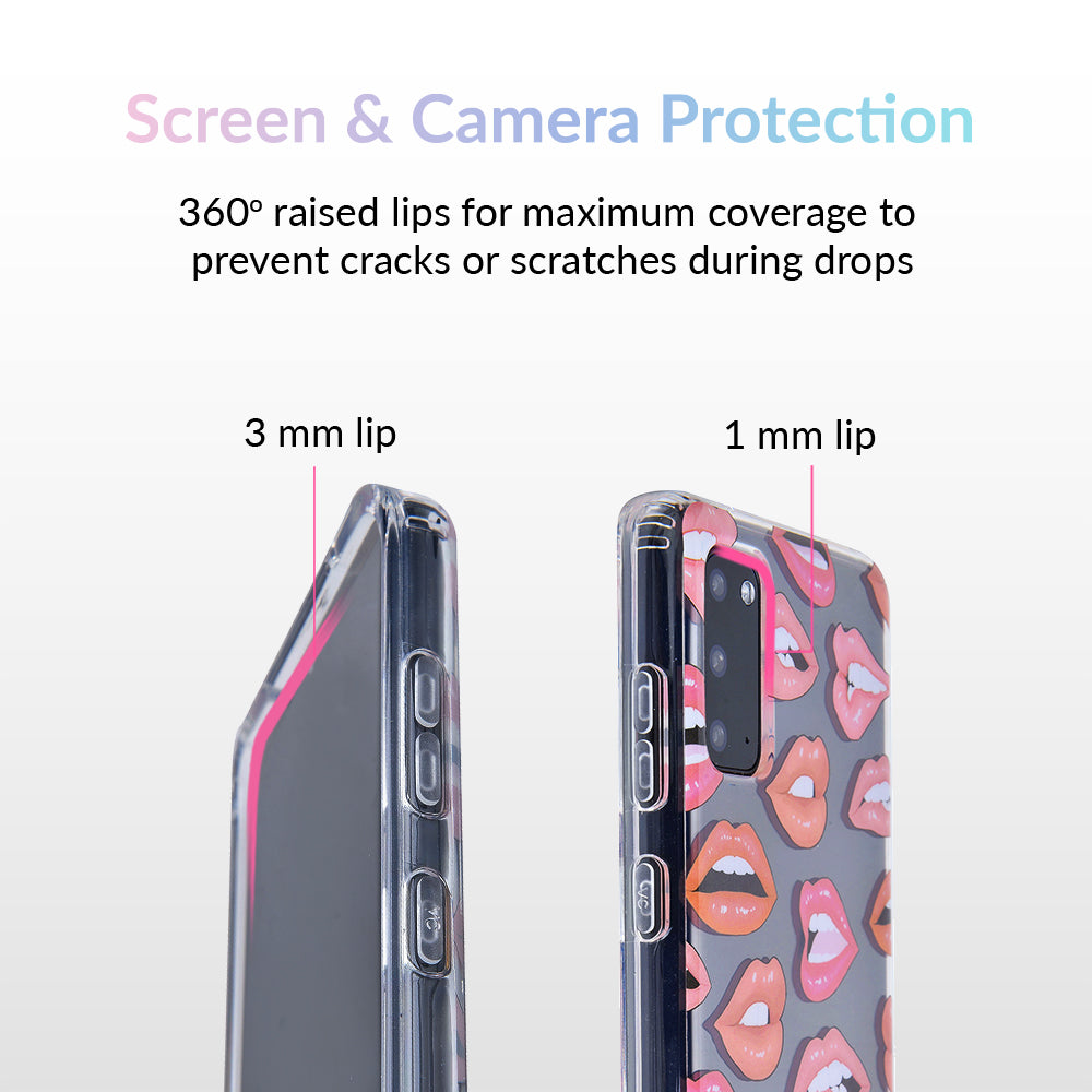 Nude Lips Samsung Galaxy Clear Case