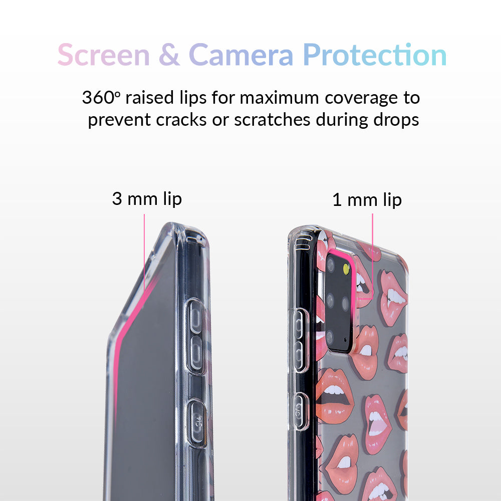 Nude Lips Samsung Galaxy Clear Case
