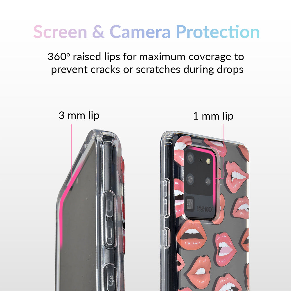 Nude Lips Samsung Galaxy Clear Case