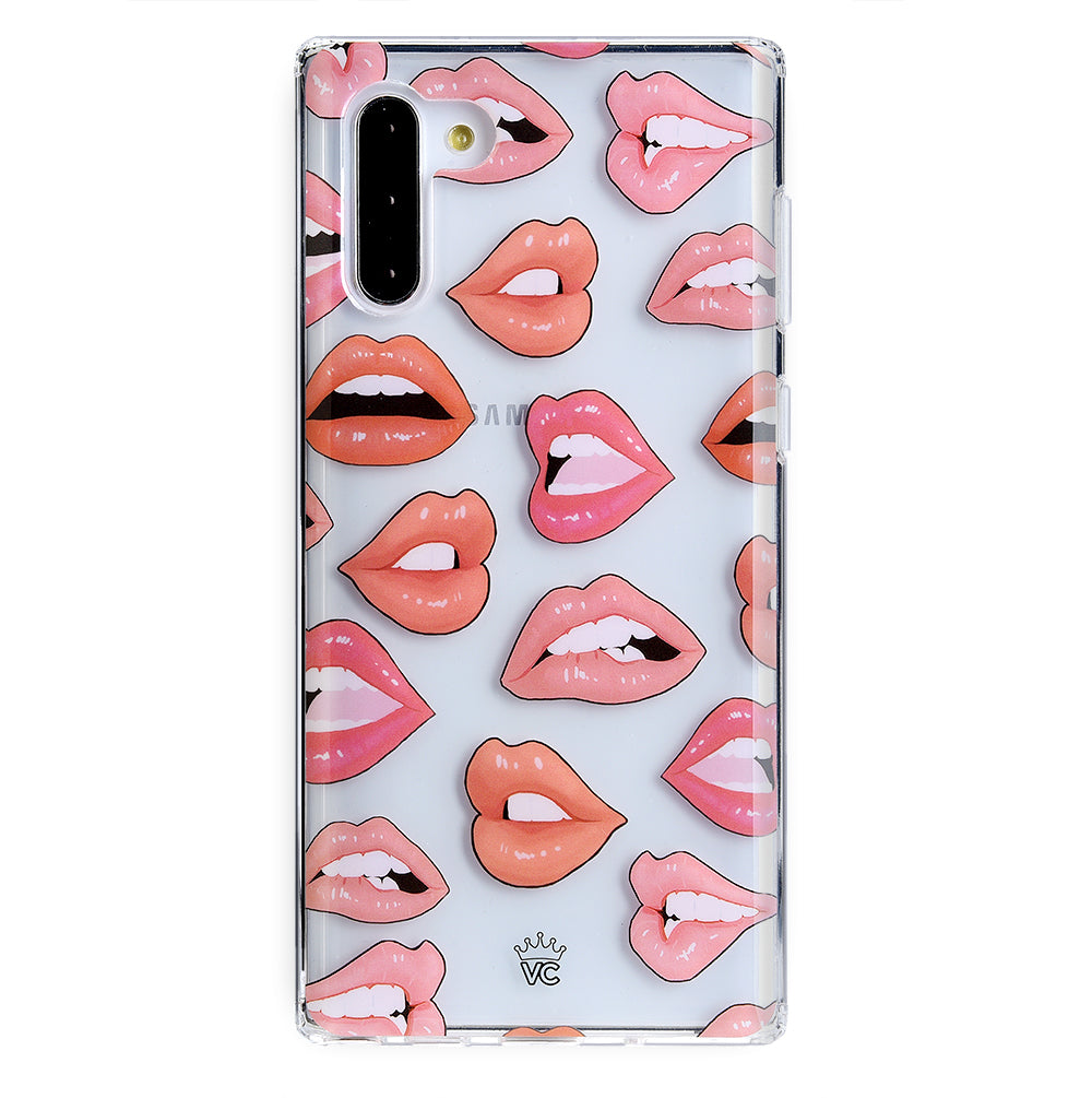 Nude Lips Samsung Galaxy Clear Case