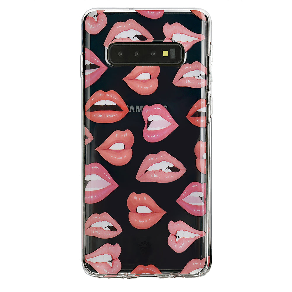 Nude Lips Samsung Galaxy Clear Case