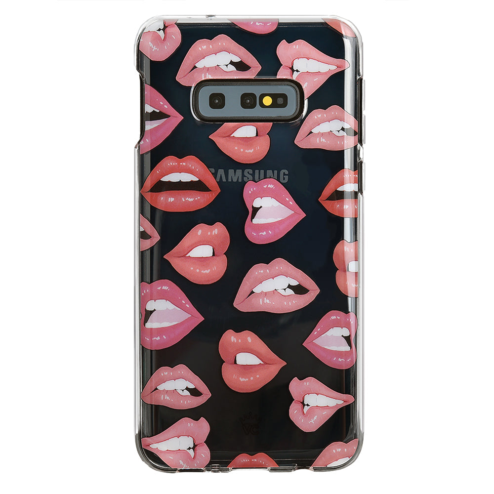 Nude Lips Samsung Galaxy Clear Case