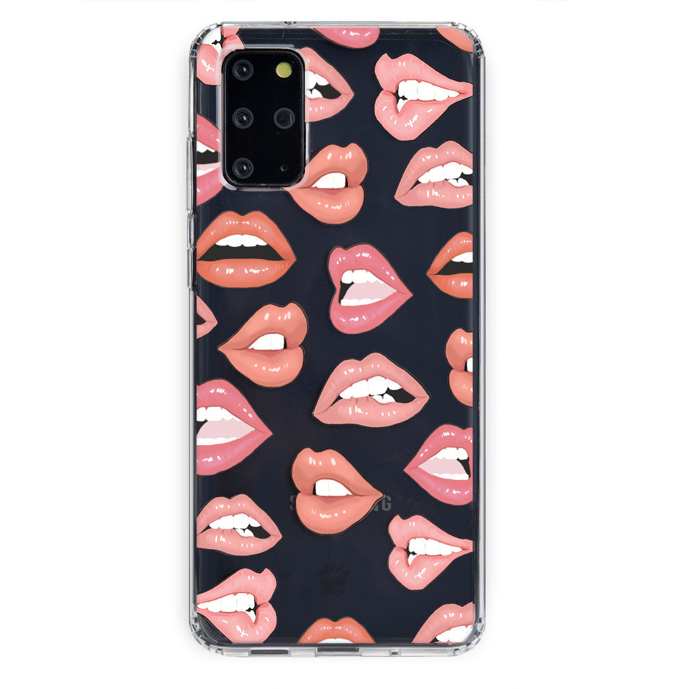 Nude Lips Samsung Galaxy Clear Case