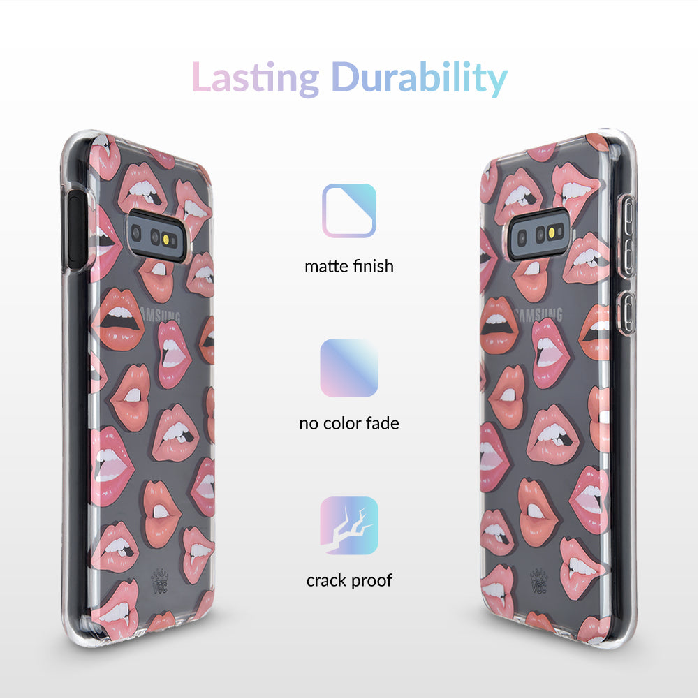 Nude Lips Samsung Galaxy Clear Case