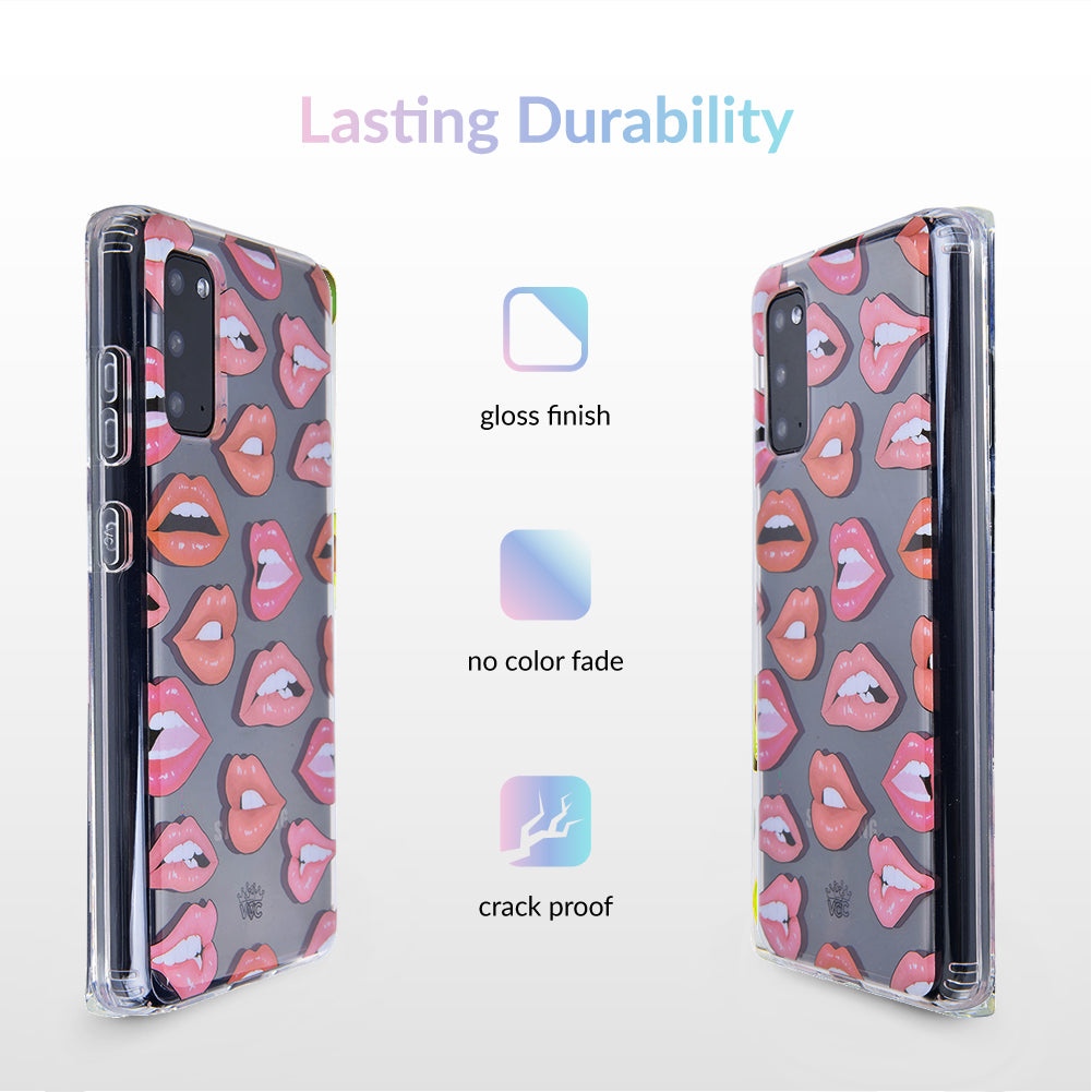 Nude Lips Samsung Galaxy Clear Case
