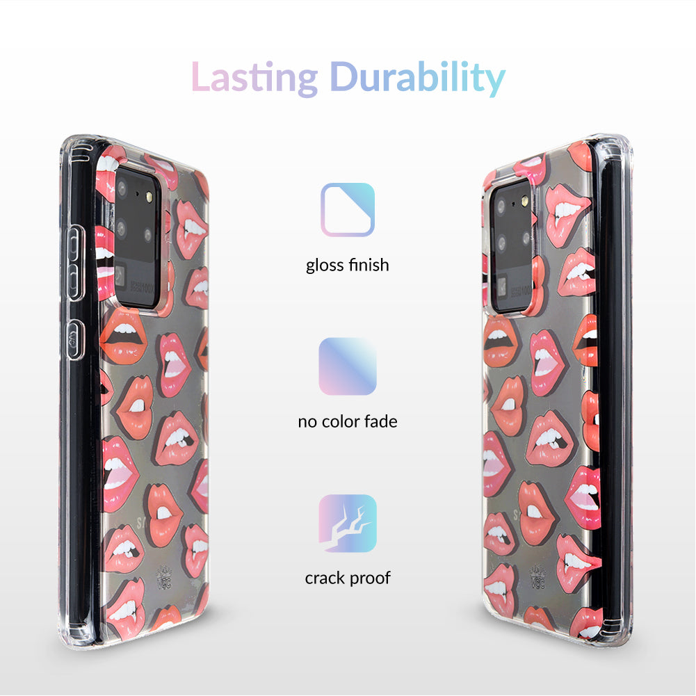 Nude Lips Samsung Galaxy Clear Case