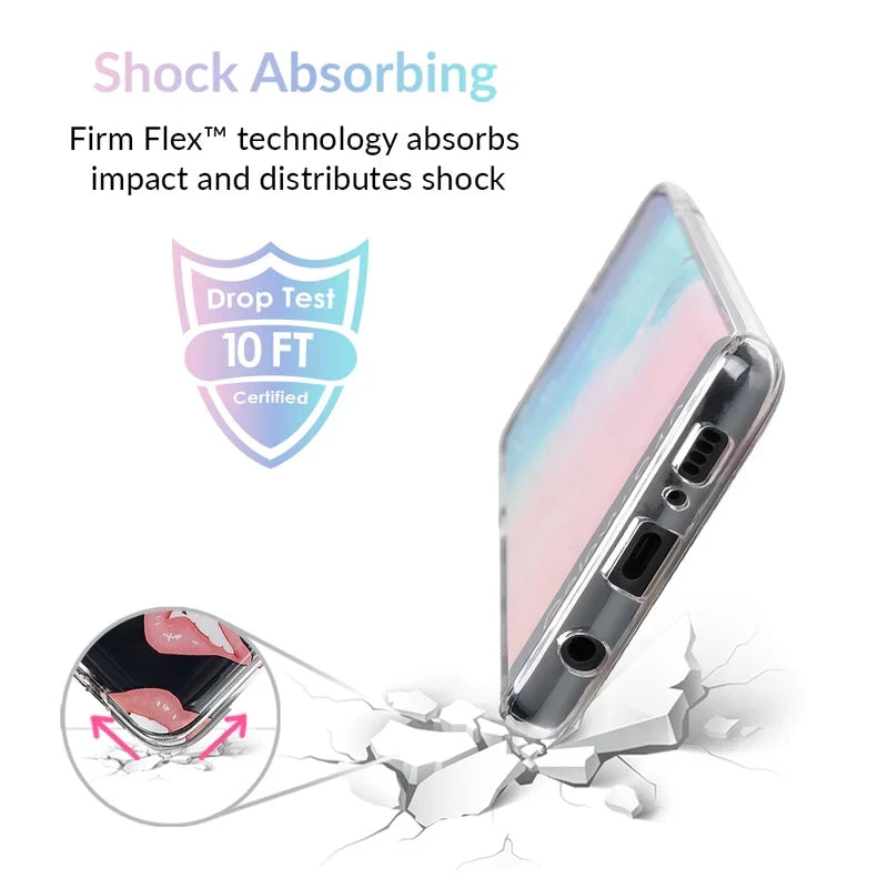 Nude Lips Samsung Galaxy Clear Case