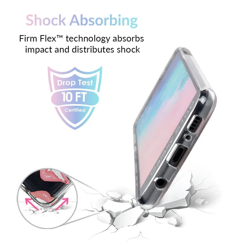 Nude Lips Samsung Galaxy Clear Case