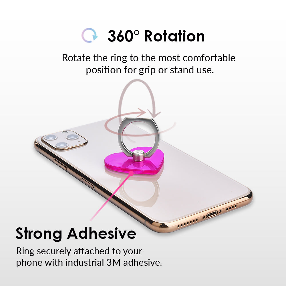 Neon Purple Phone Ring
