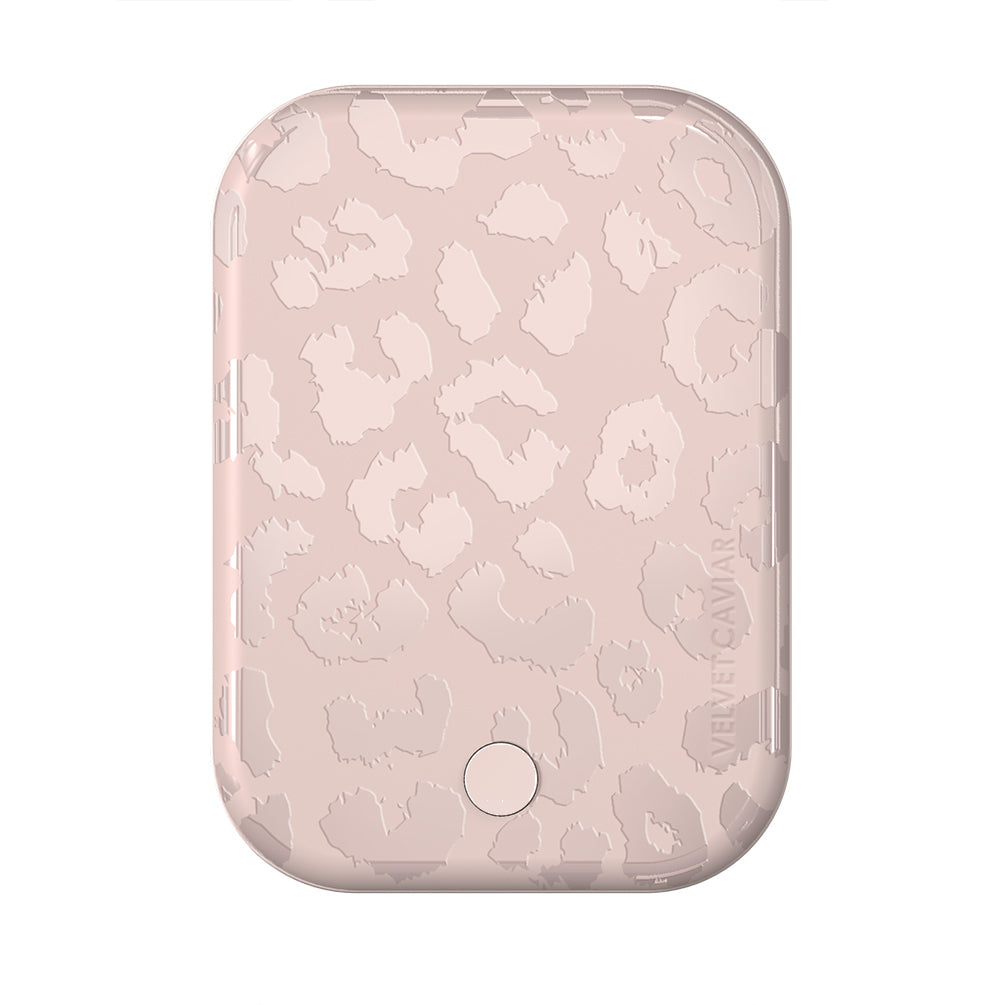 Nude Leopard Portable MagSafe Charger Power Pack