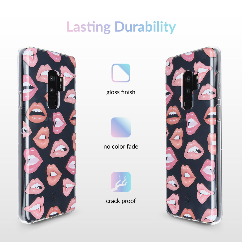Nude Lips Samsung Galaxy Clear Case