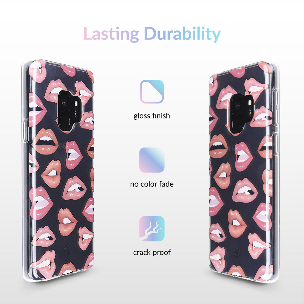 Nude Lips Samsung Galaxy Clear Case