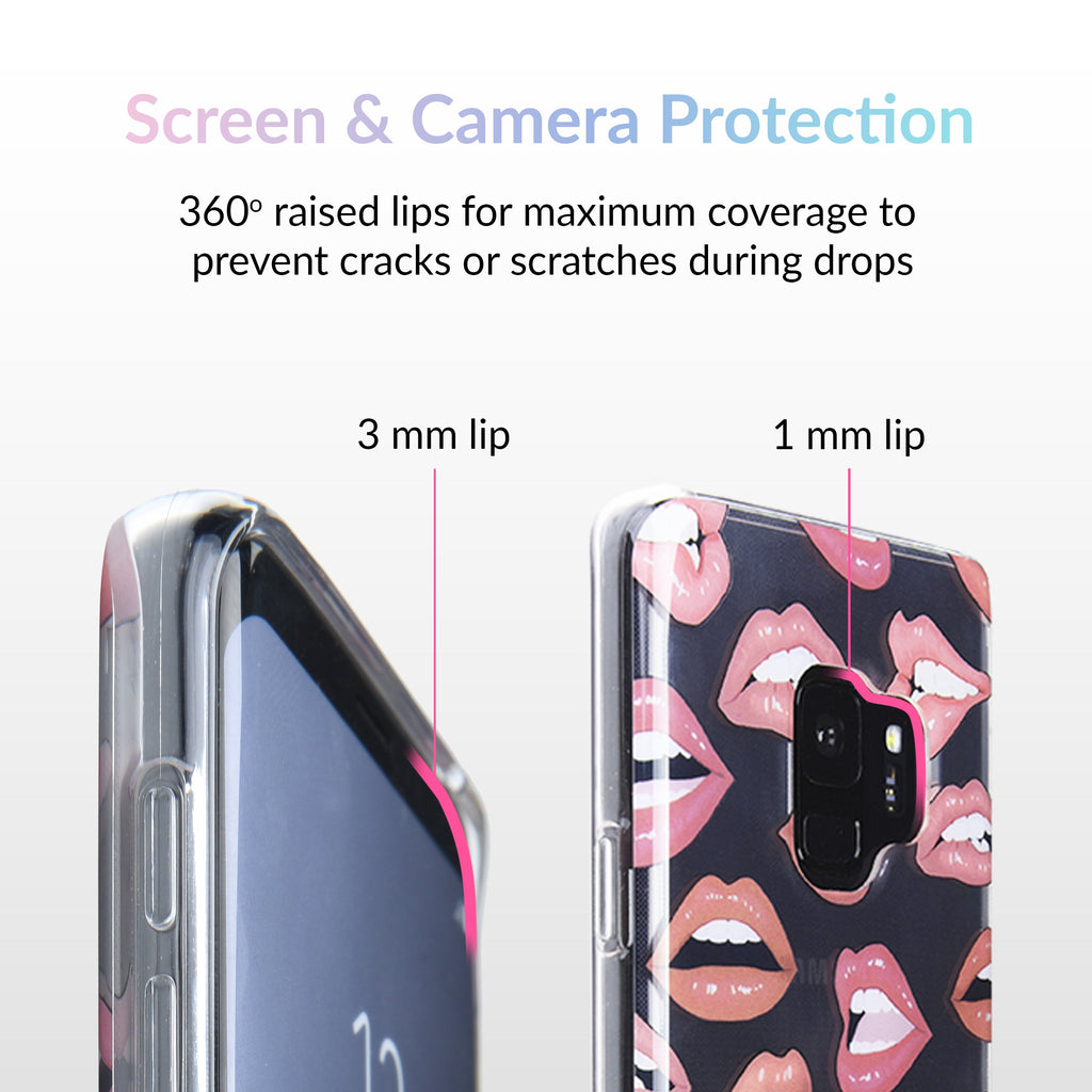 Nude Lips Samsung Galaxy Clear Case