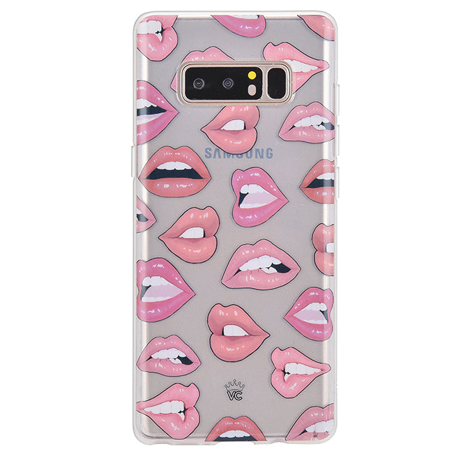 Nude Lips Samsung Galaxy Clear Case