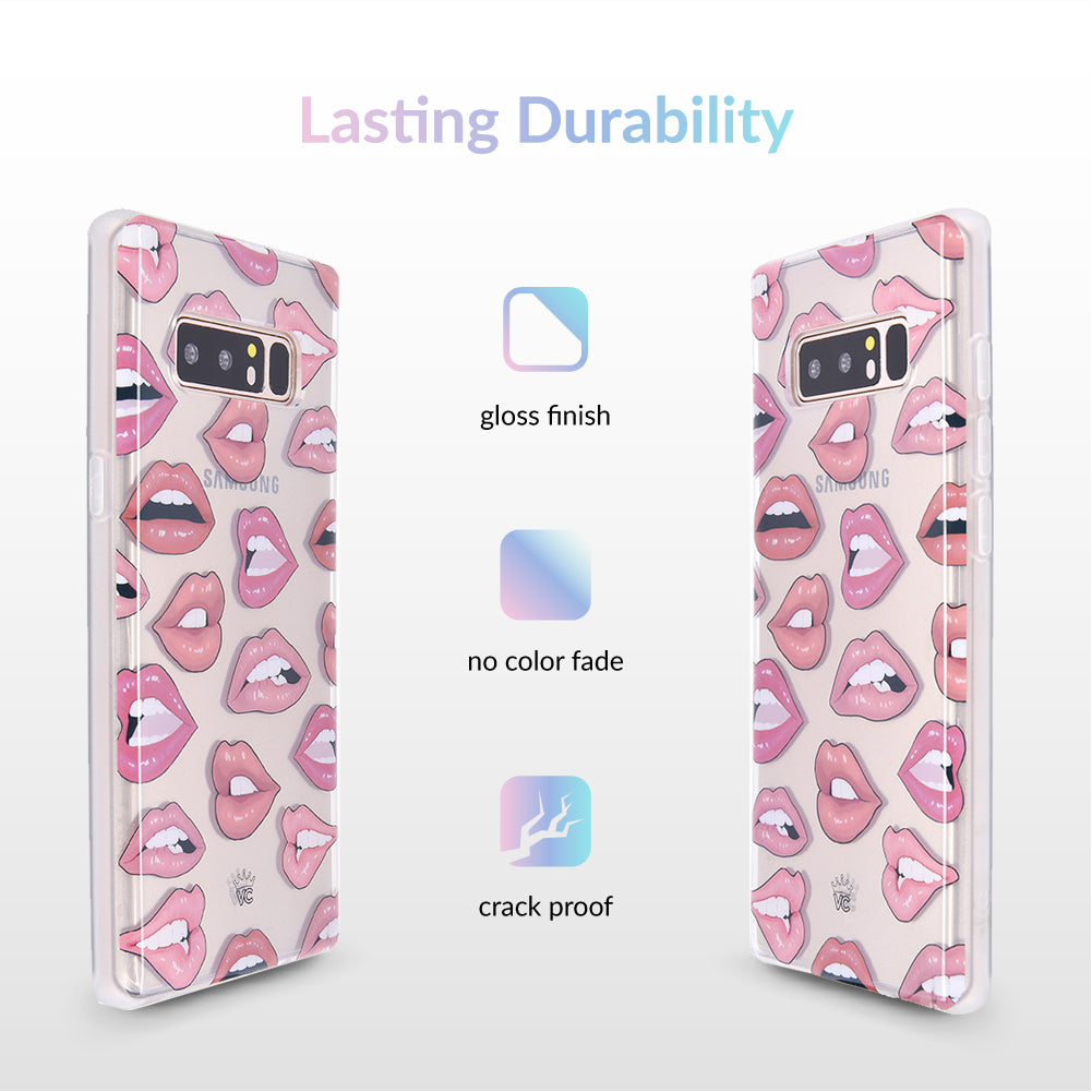 Nude Lips Samsung Galaxy Clear Case