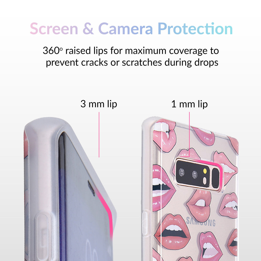 Nude Lips Samsung Galaxy Clear Case