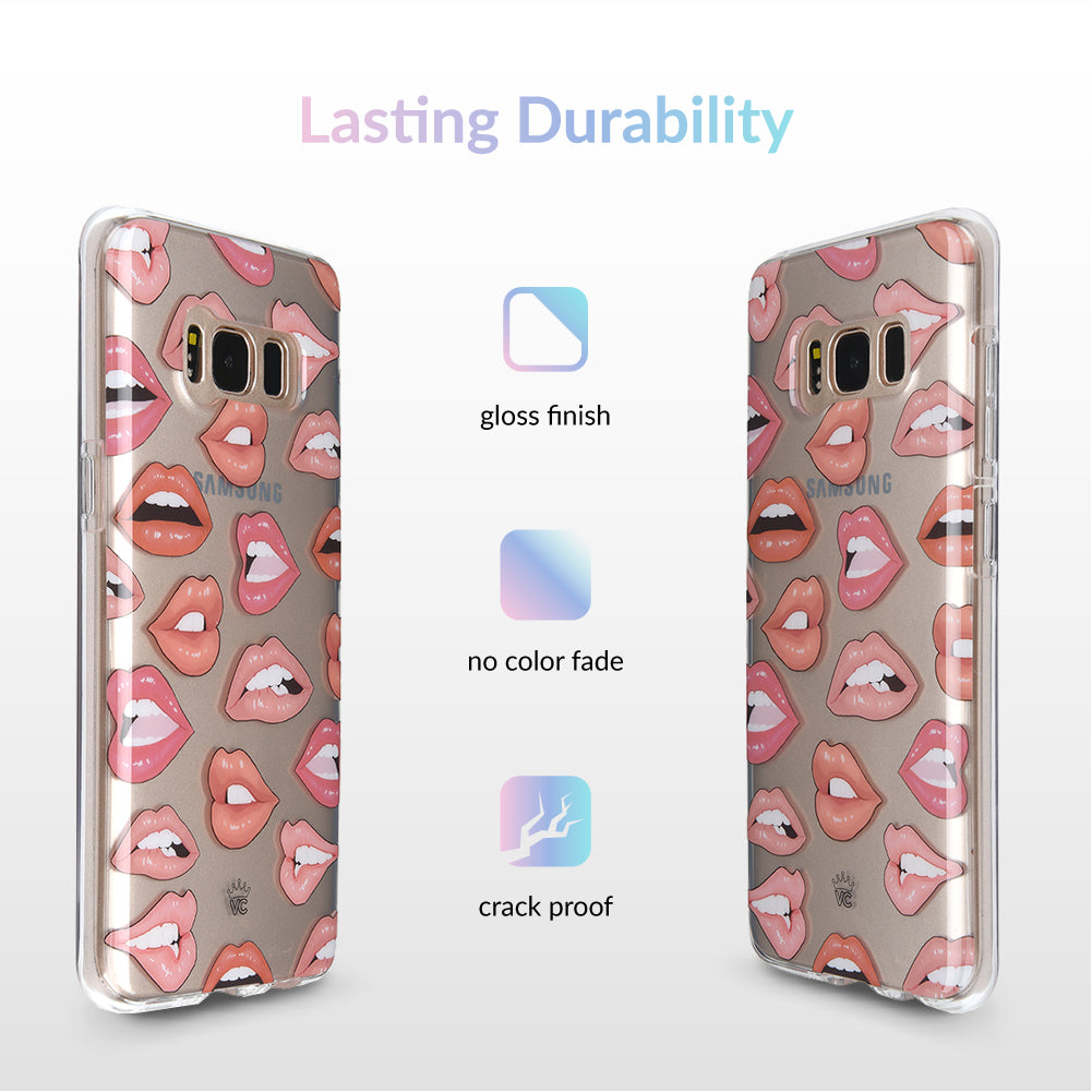 Nude Lips Samsung Galaxy Clear Case