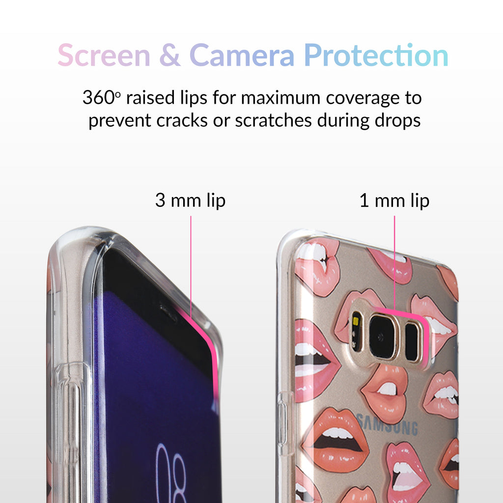 Nude Lips Samsung Galaxy Clear Case