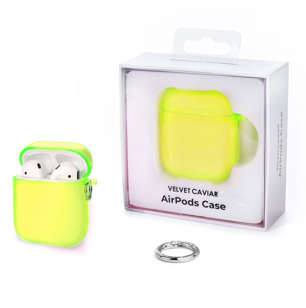 Neon Yellow AirPods Case