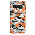 Orange Camo Samsung Galaxy Case