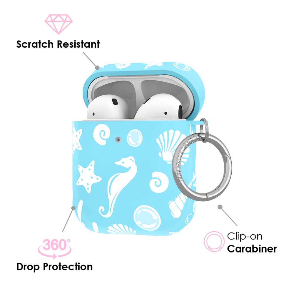 Aquamarine Holo AirPod Case