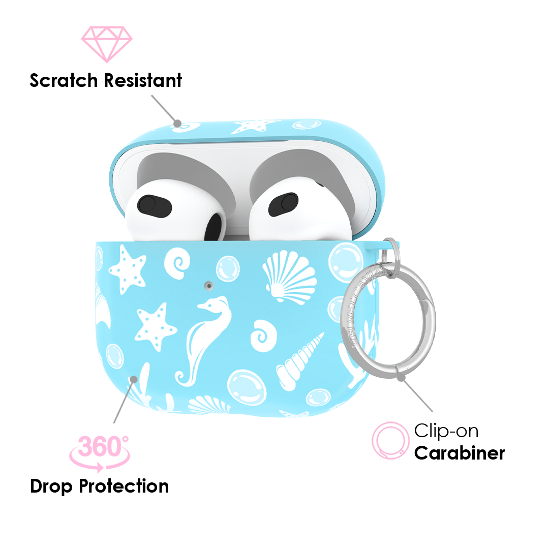 Aquamarine Holo AirPod Case
