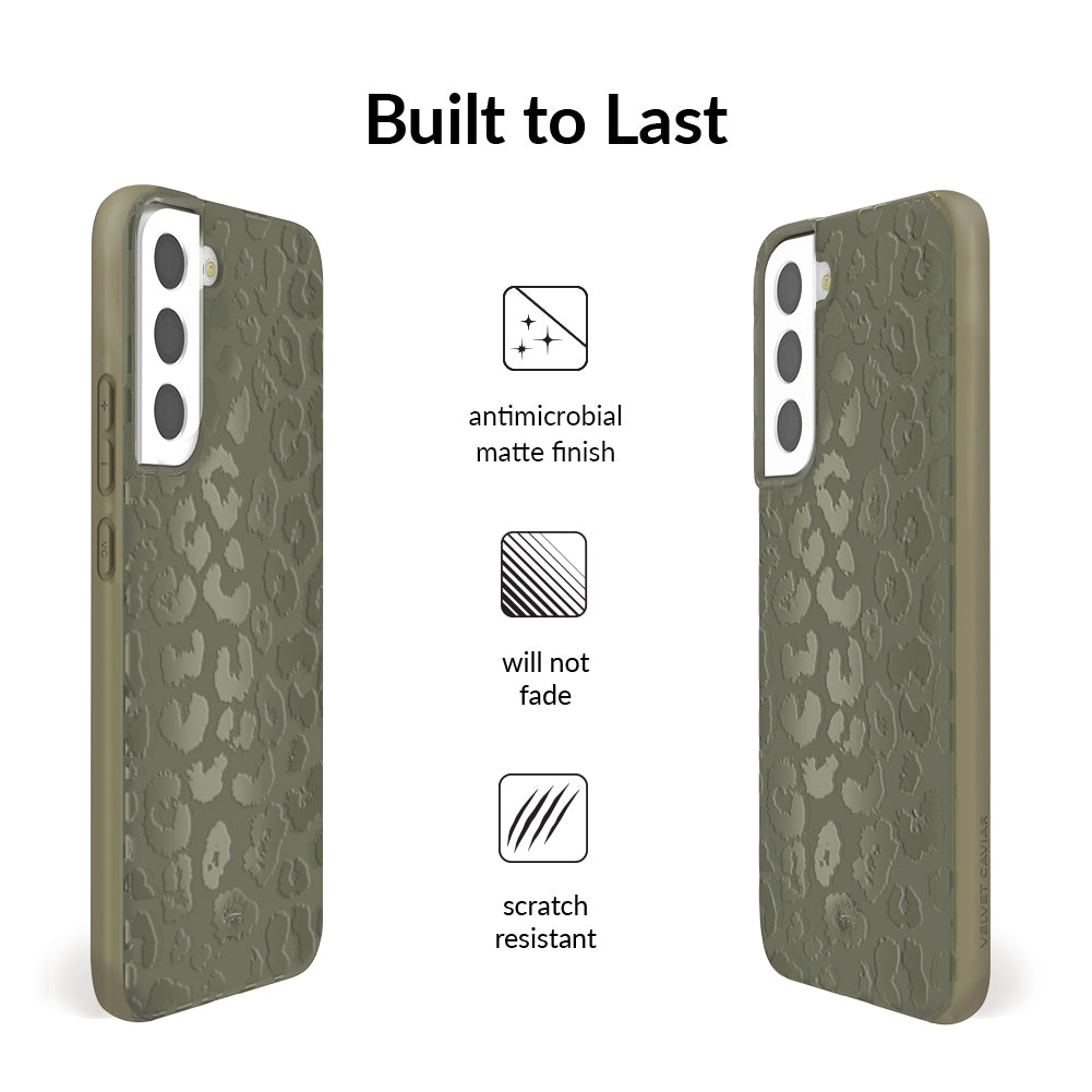 Olive Leopard Samsung Case