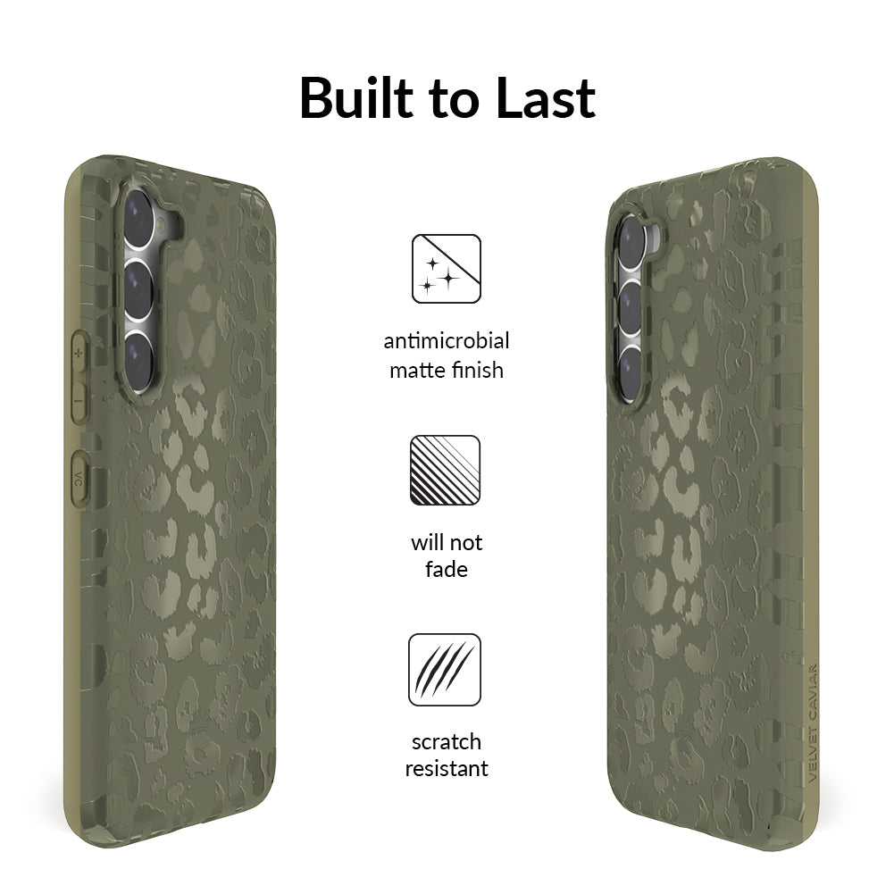 Olive Leopard Samsung Case