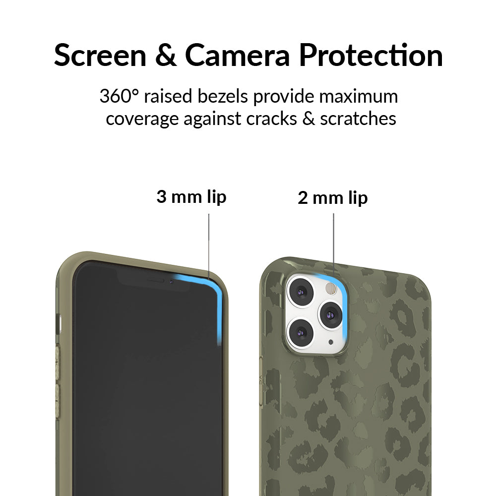 Olive Leopard iPhone Case