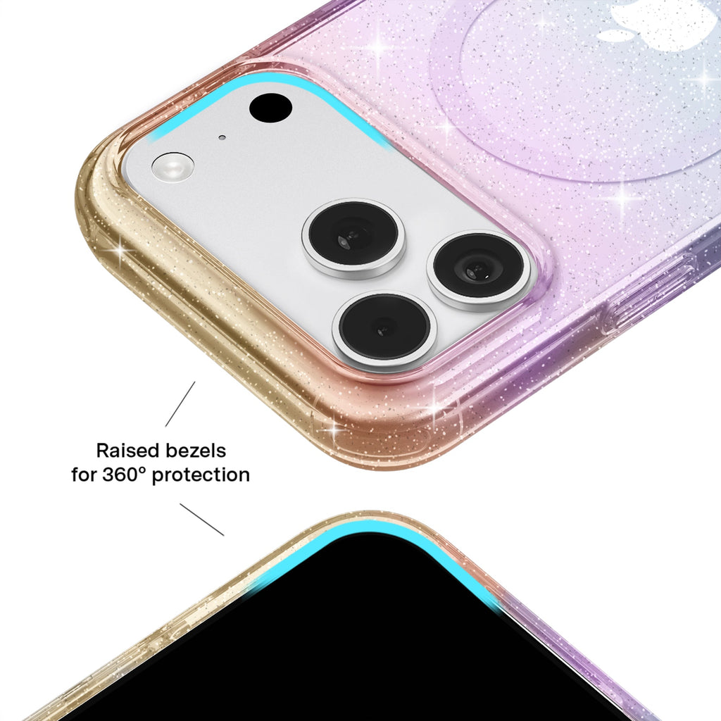Ombre Stardust Glitter iPhone Case