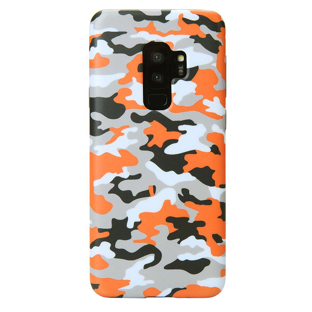 Orange Camo Samsung Galaxy Case