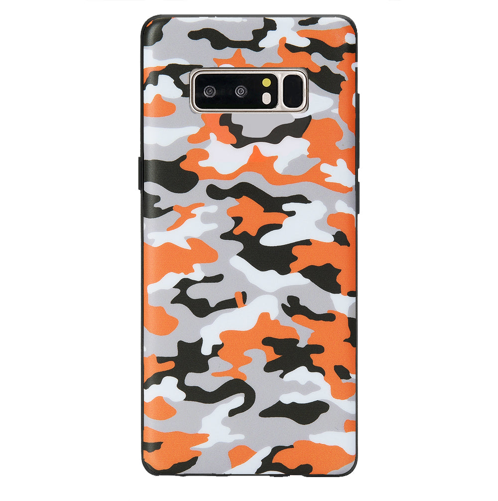 Orange Camo Samsung Galaxy Case
