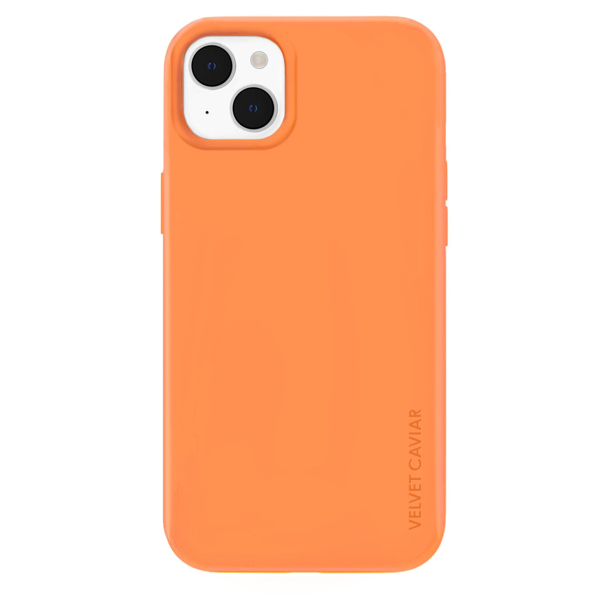 Bright Orange Silicone iPhone Case