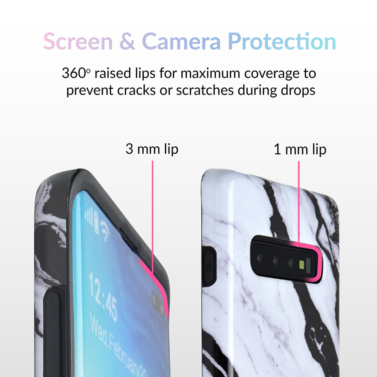 Panda Marble Samsung Galaxy Case