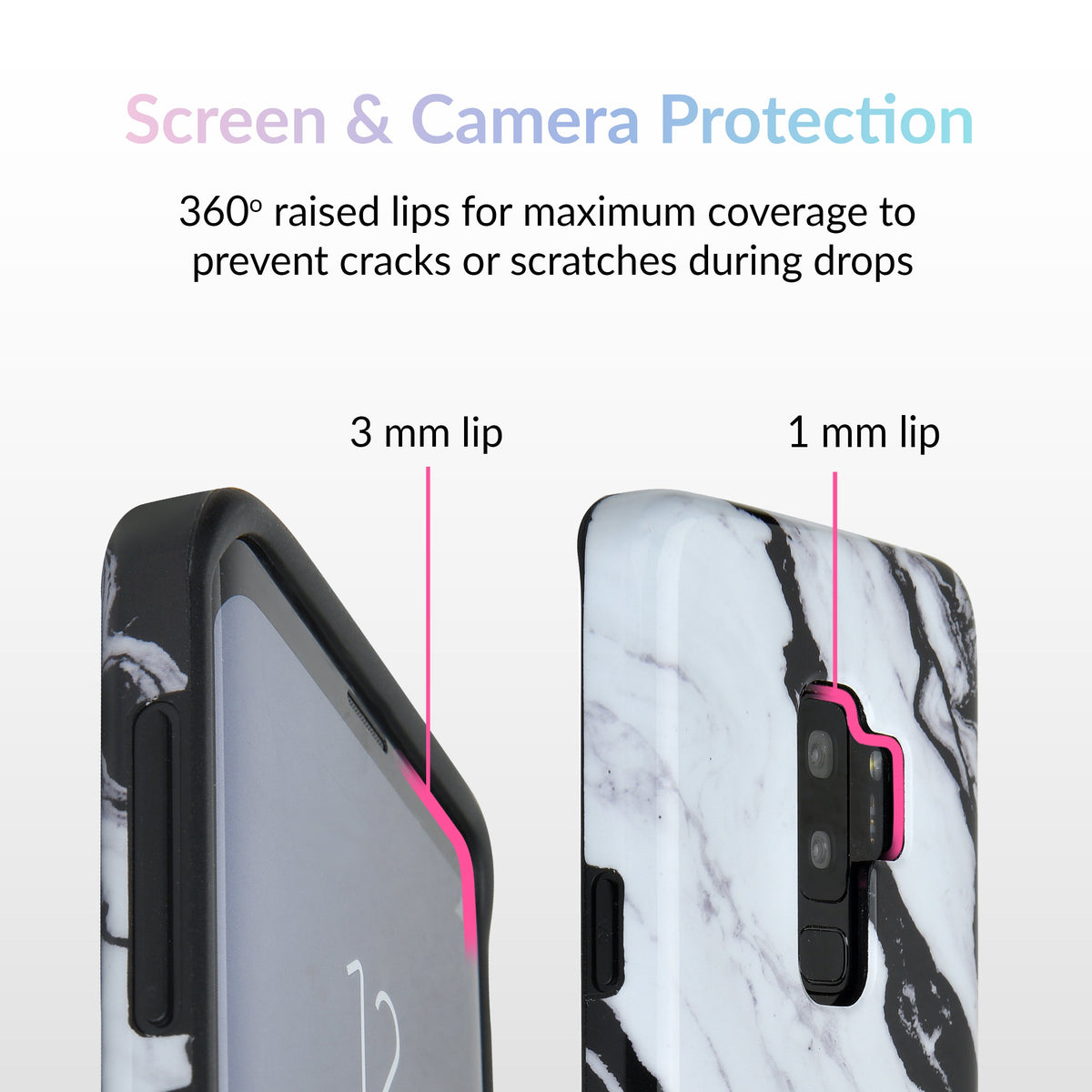 Panda Marble Samsung Galaxy Case