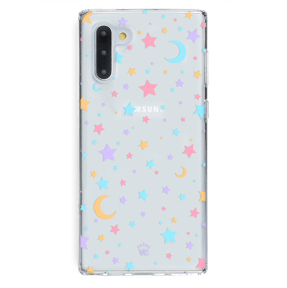 Pastel Starry Night Clear Samsung Case