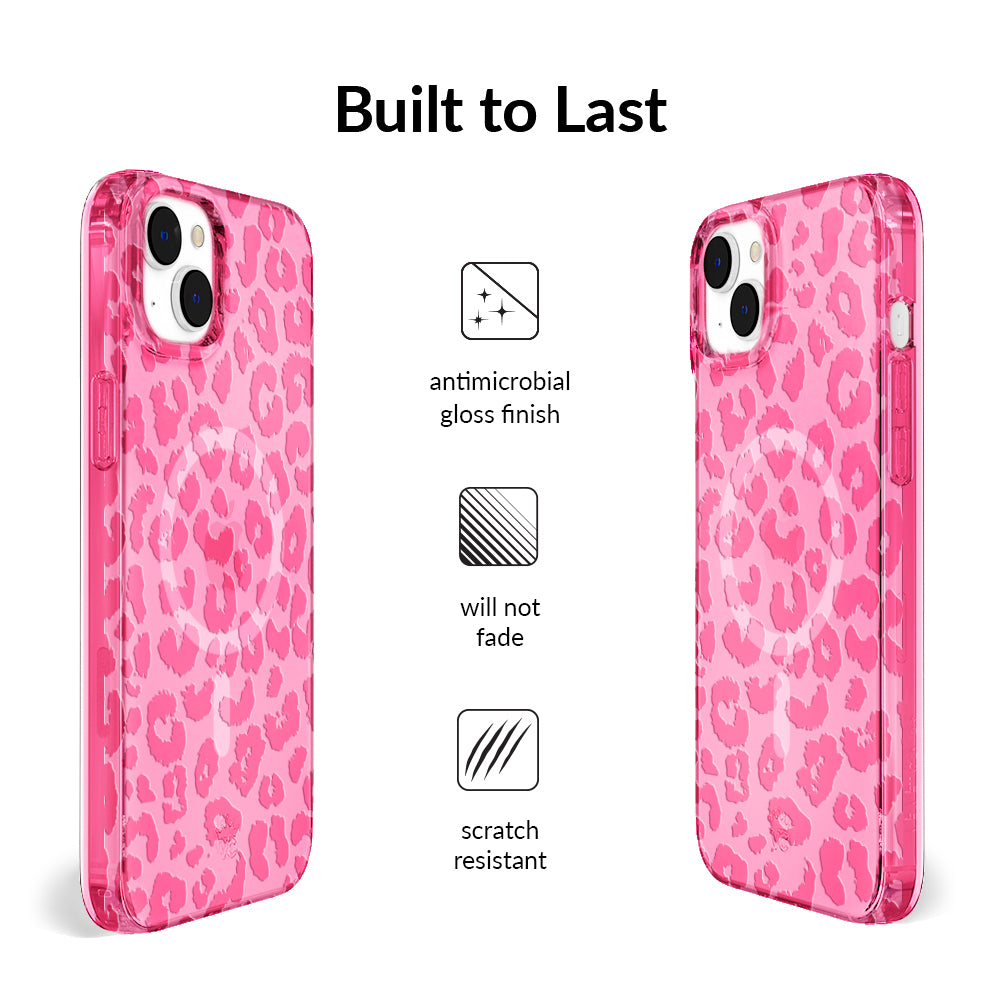 Candy Pink Leopard iPhone Case