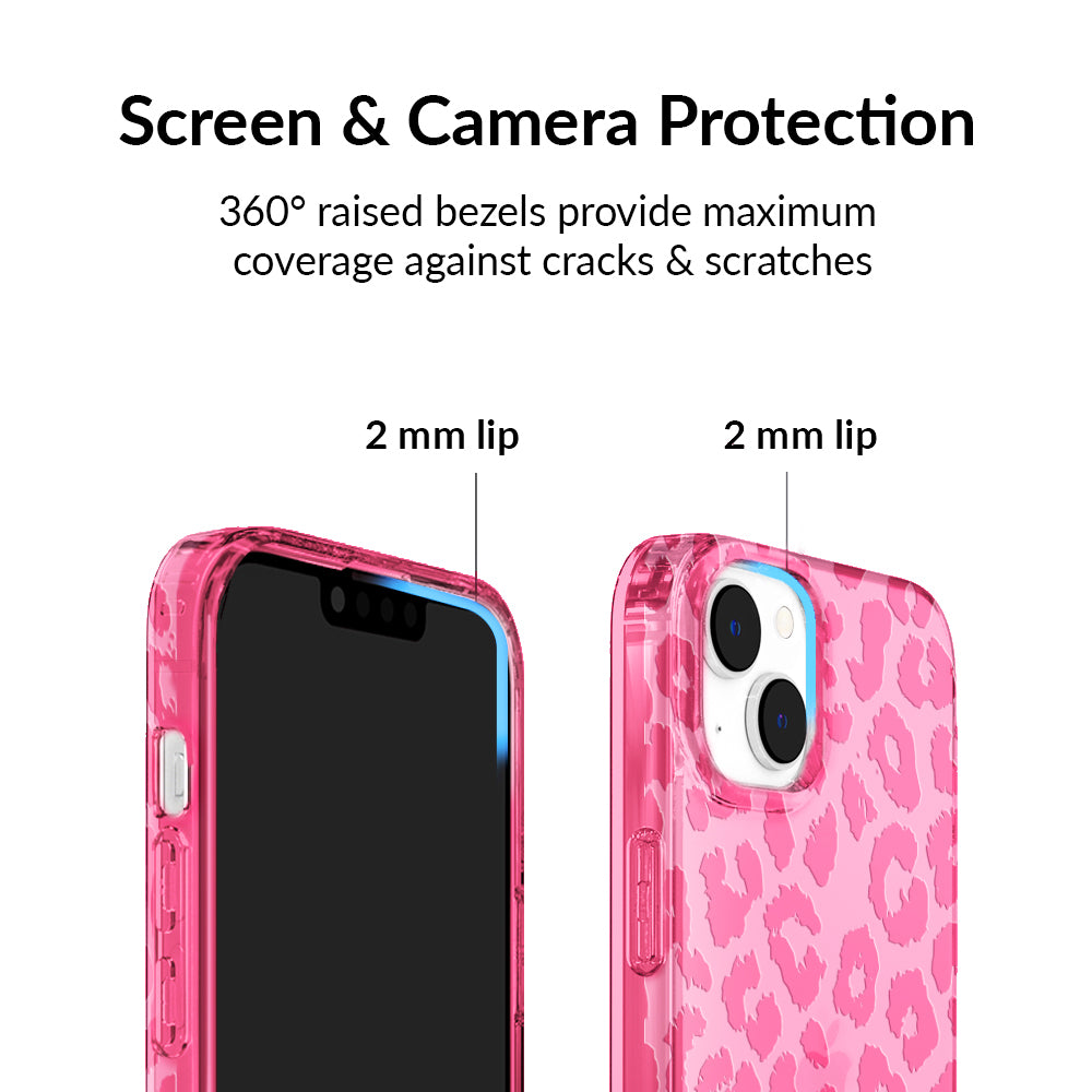 Candy Pink Leopard iPhone Case