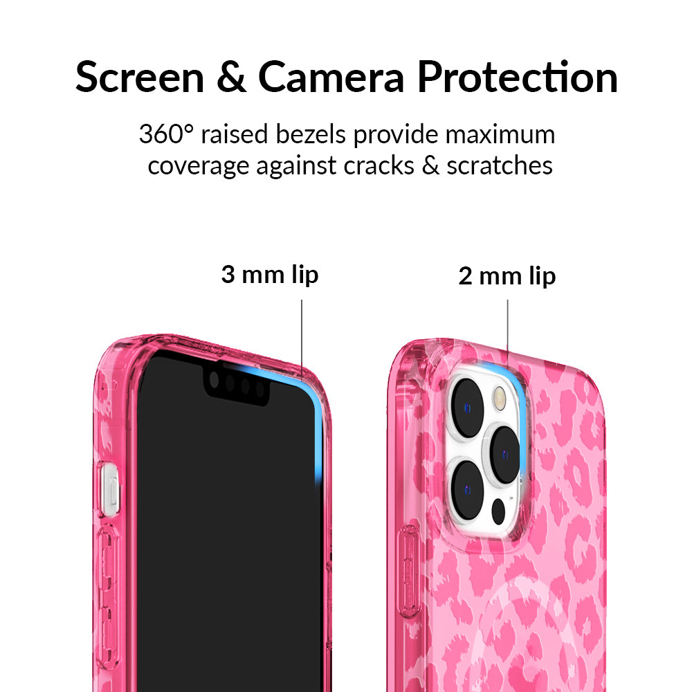 Candy Pink Leopard iPhone Case