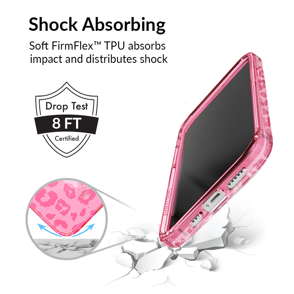 Candy Pink Leopard iPhone Case