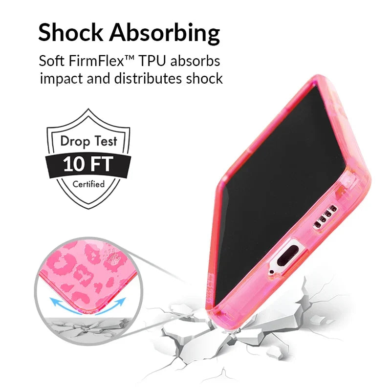Candy Pink Leopard Samsung Case