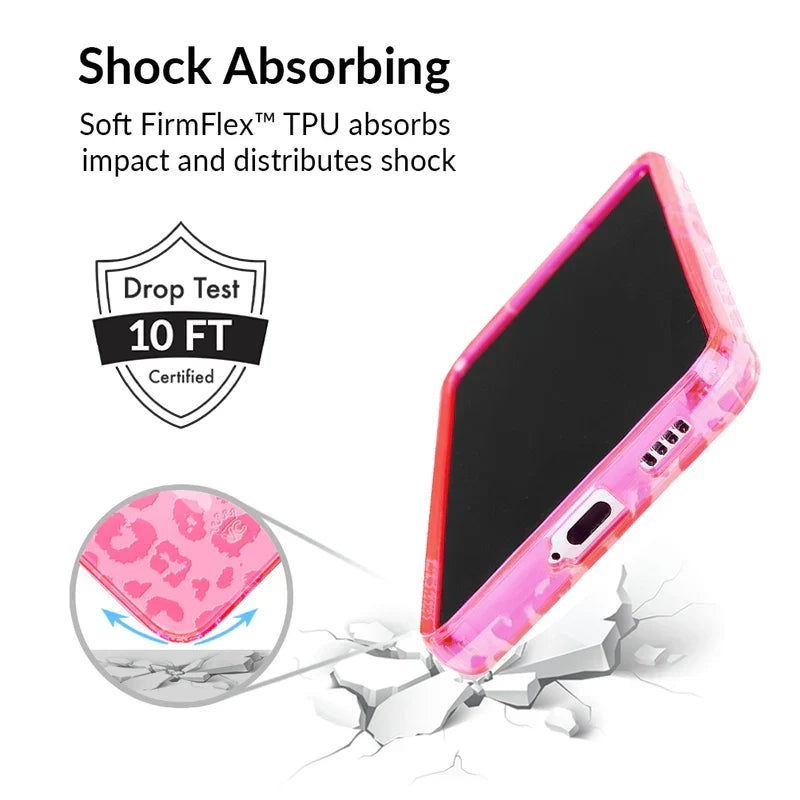 Candy Pink Leopard Samsung Case