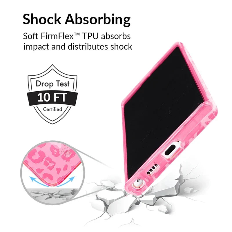 Candy Pink Leopard Samsung Case