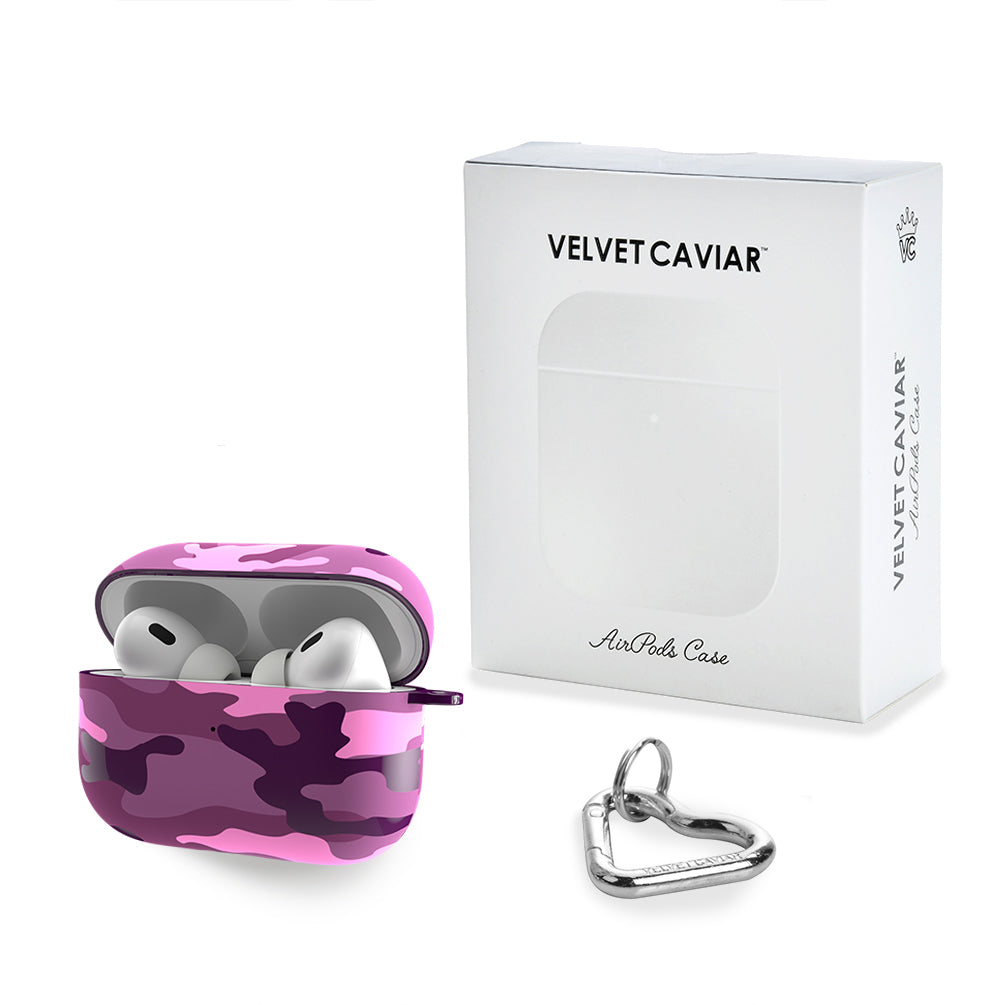 Magenta Camo AirPod Case