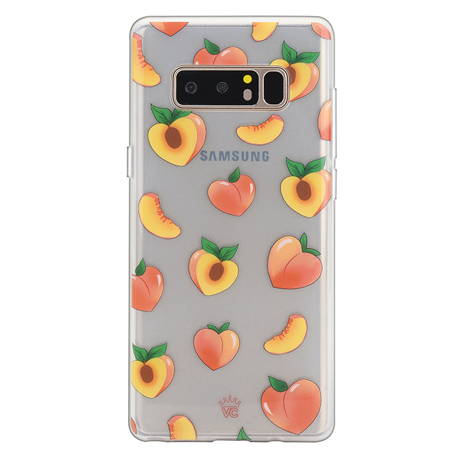 Just Peachy Samsung Clear Case