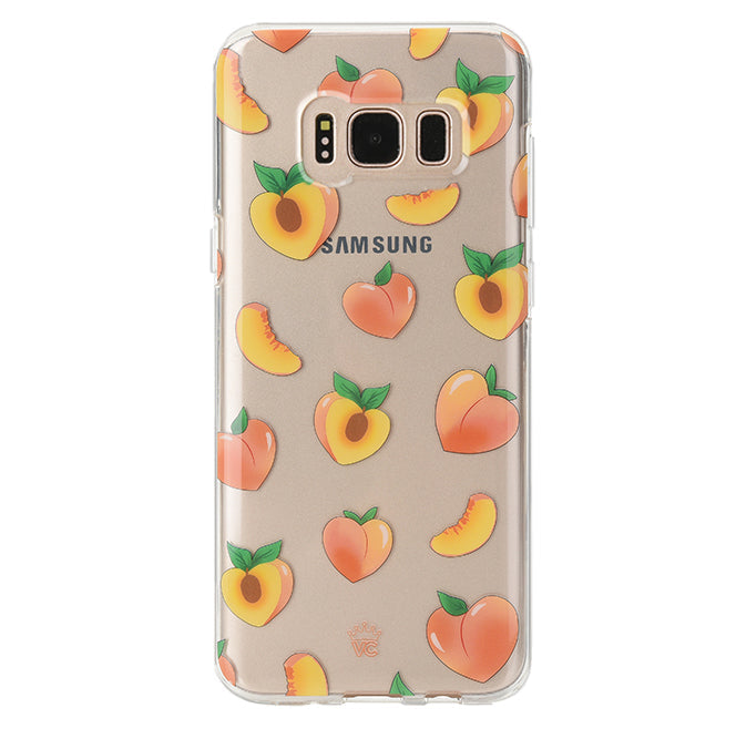 Just Peachy Samsung Clear Case