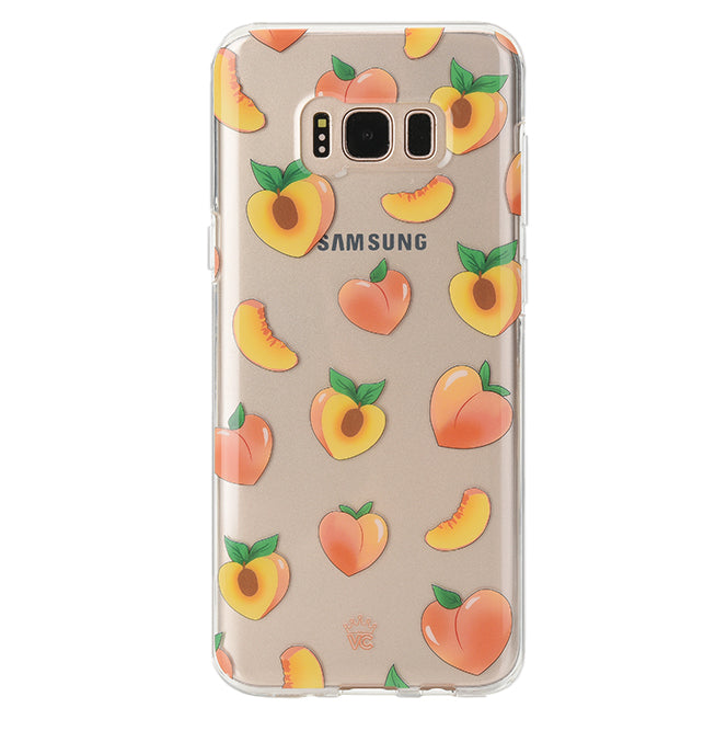 Just Peachy Samsung Clear Case