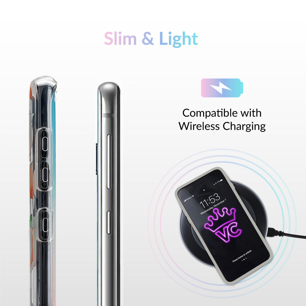 Just Peachy Samsung Clear Case